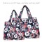 Wrapables Large & Small Foldable Tote Nylon Reusable Grocery Bags, Set of 2